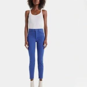 Mother | NWT The Stunner Ankle Fray Blue Jeans